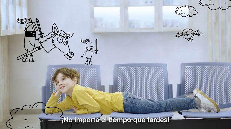 Image of a young boy lying